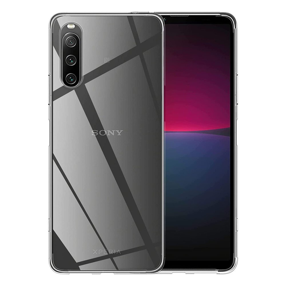 Sony Xperia 10 V Tynt TPU-deksel, Gjennomsiktig