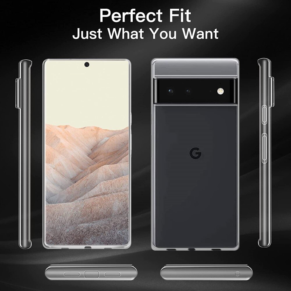 Google Pixel 7a Tynt TPU-deksel, Gjennomsiktig