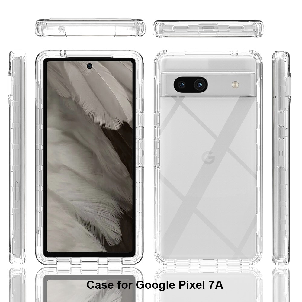 Google Pixel 7a Deksel Full Protection, Gjennomsiktig