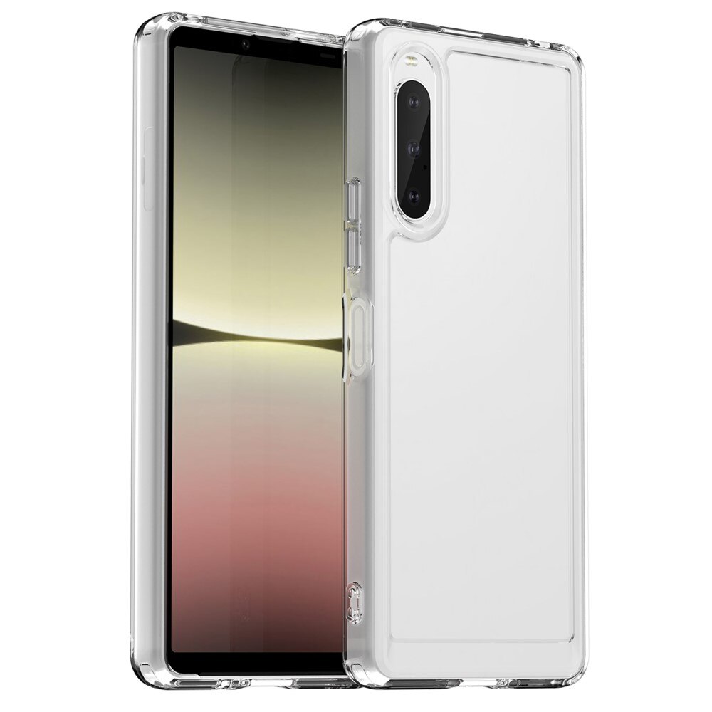 Sony Xperia 10 V Crystal Hybrid-deksel, Gjennomsiktig