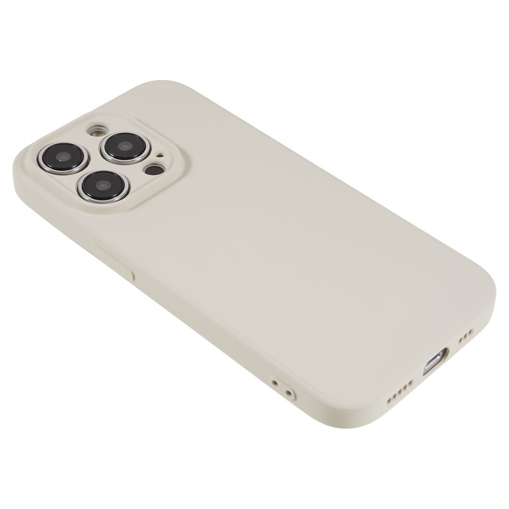 iPhone 15 Pro Deksel i TPU, Beige