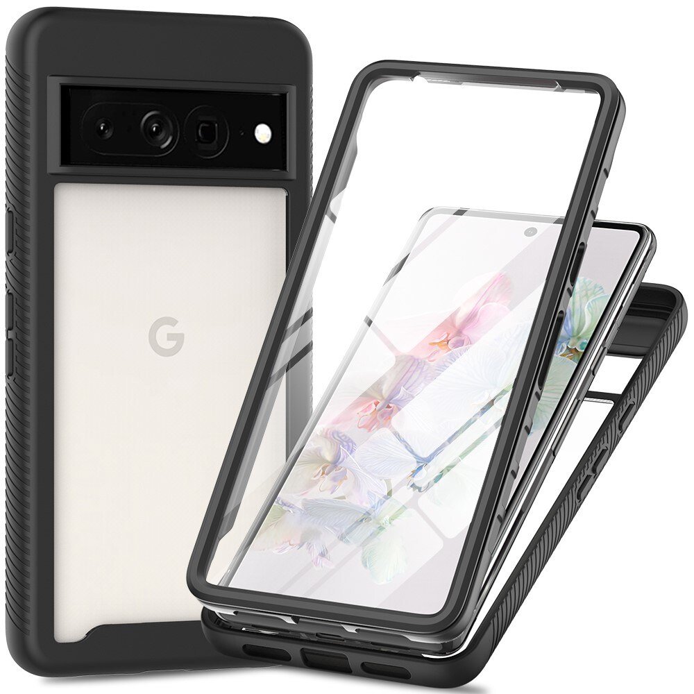 Google Pixel 8 Pro Deksel Full Protection, Svart