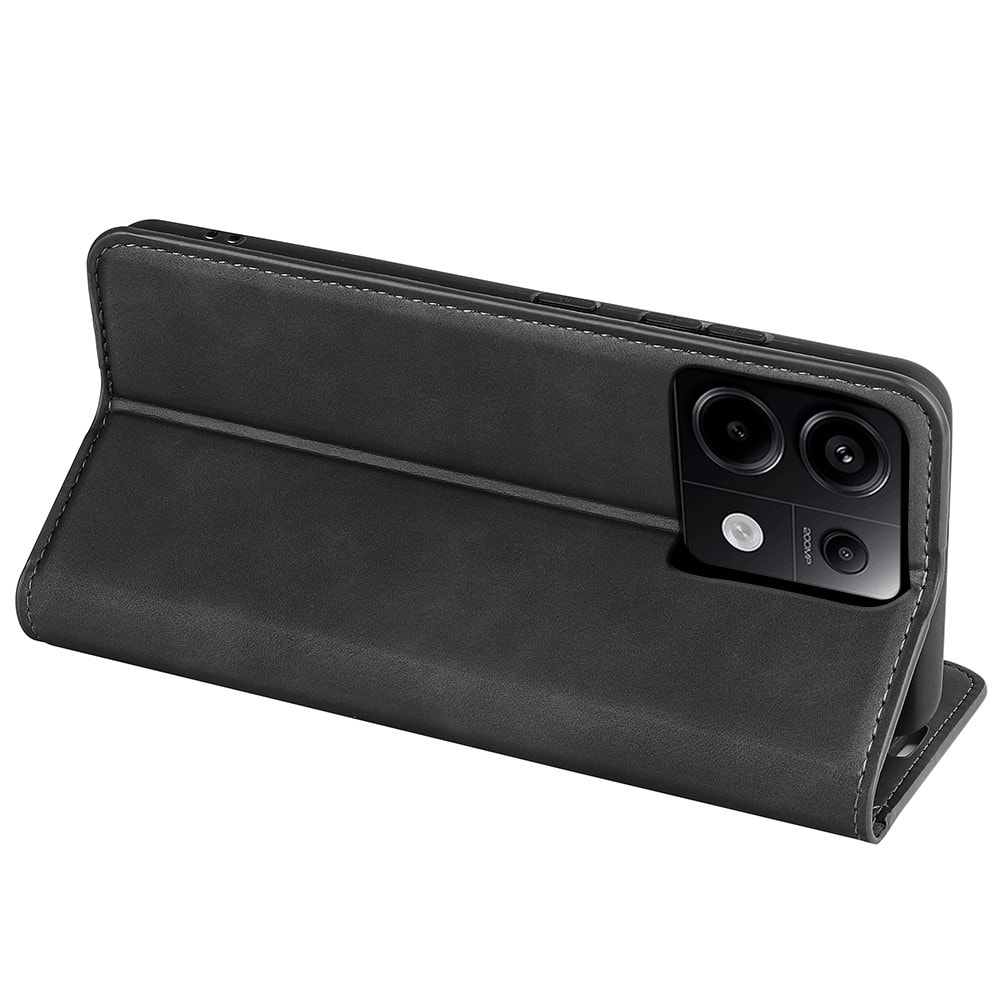 Xiaomi Redmi Note 13 Pro Slankt etui med kortlomme, Svart