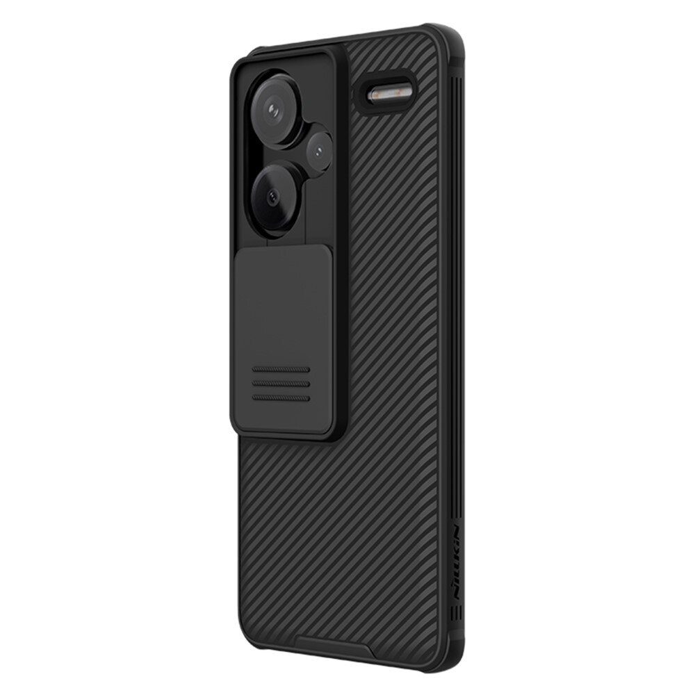 Xiaomi Redmi Note 13 Pro Plus Deksel med kameralinsebeskyttelse - CamShield, Svart