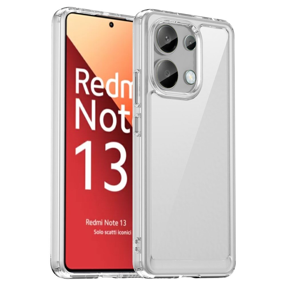 Xiaomi Redmi Note 13 4G Crystal Hybrid-deksel, Gjennomsiktig