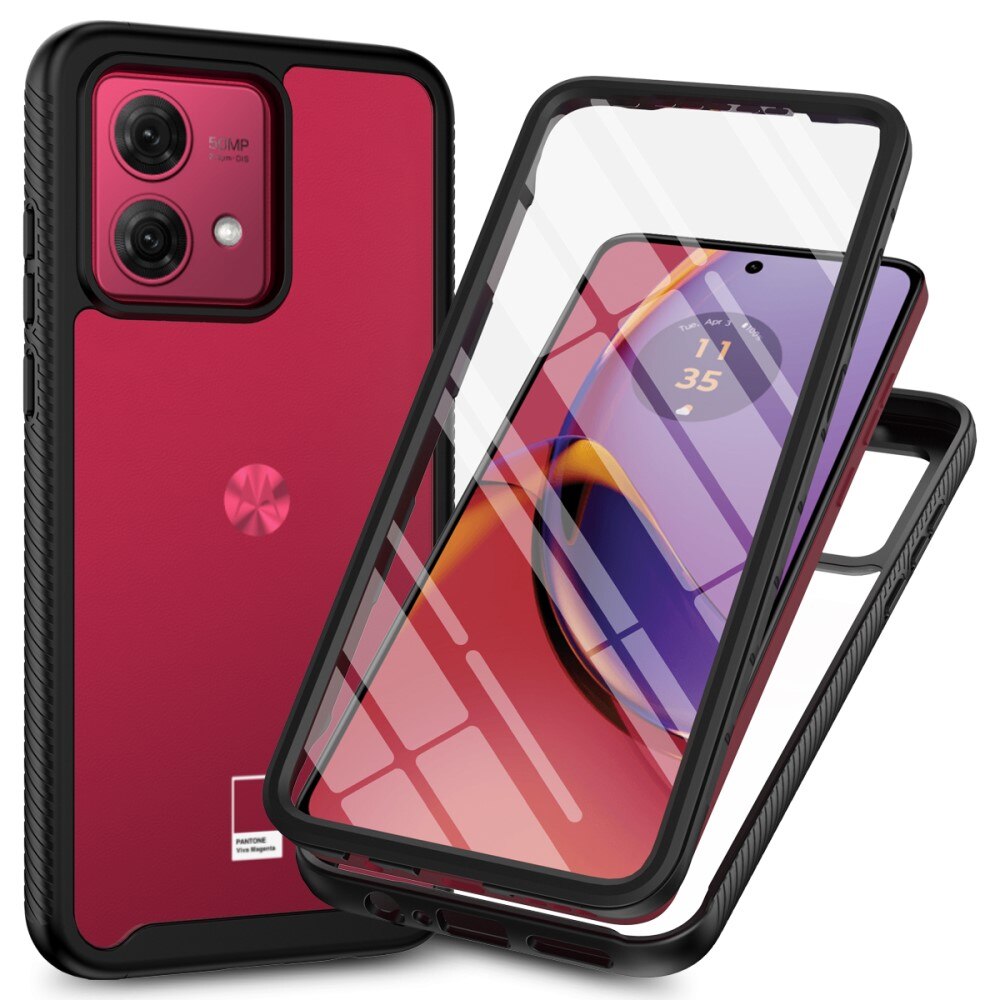 Motorola Moto G84 Deksel Full Protection, Svart