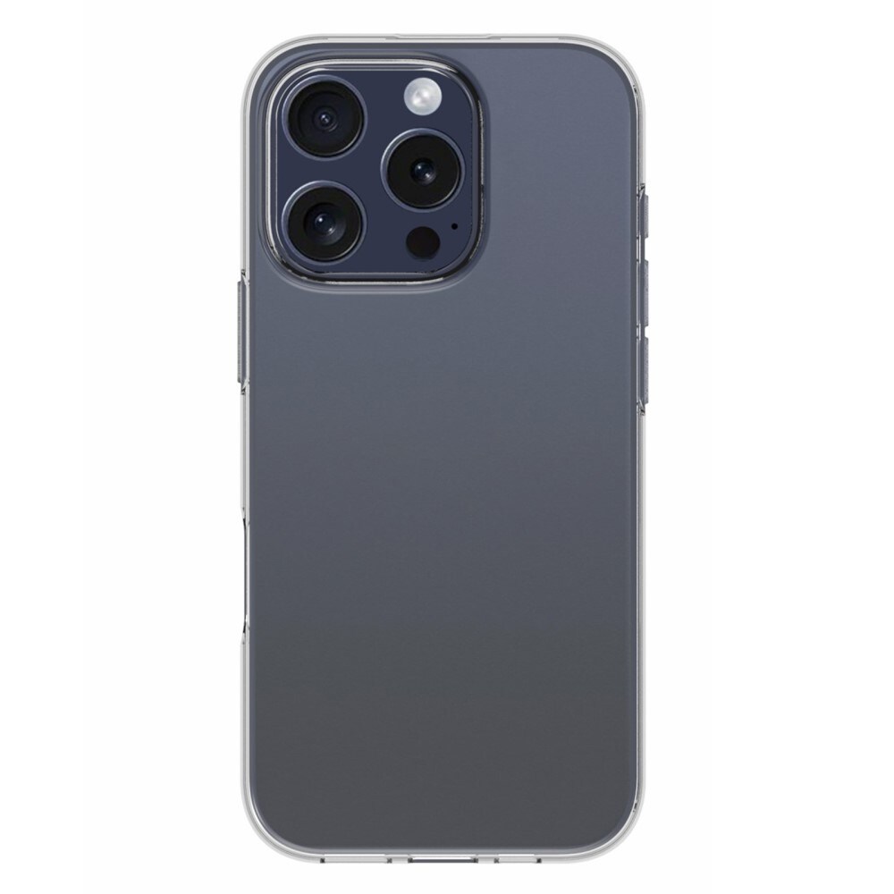 iPhone 16 Pro Tynt TPU-deksel, Gjennomsiktig