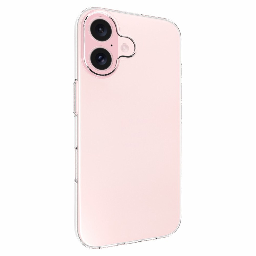 iPhone 16 Tynt TPU-deksel, Gjennomsiktig