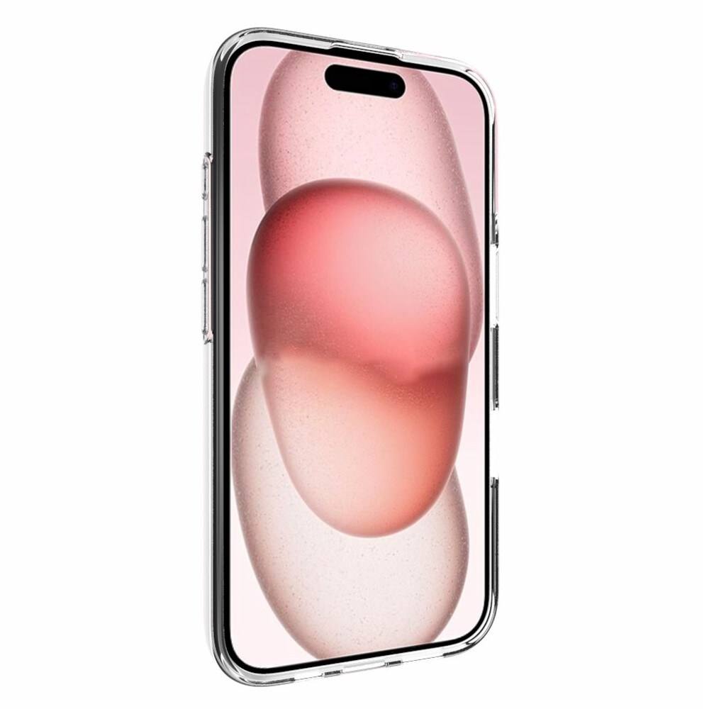 iPhone 16 Tynt TPU-deksel, Gjennomsiktig