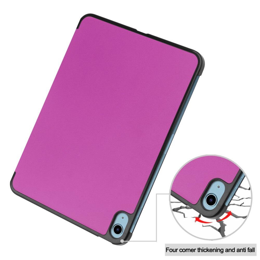 Apple iPad 10.9 10th Gen (2022) Tri-Fold etui, Lilla