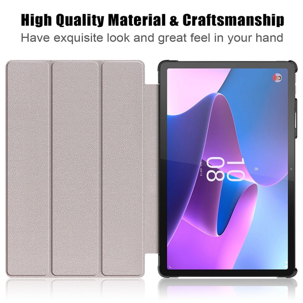 Lenovo Tab P11 Pro (2nd Gen) Tri-fold etui med pennholder, Svart