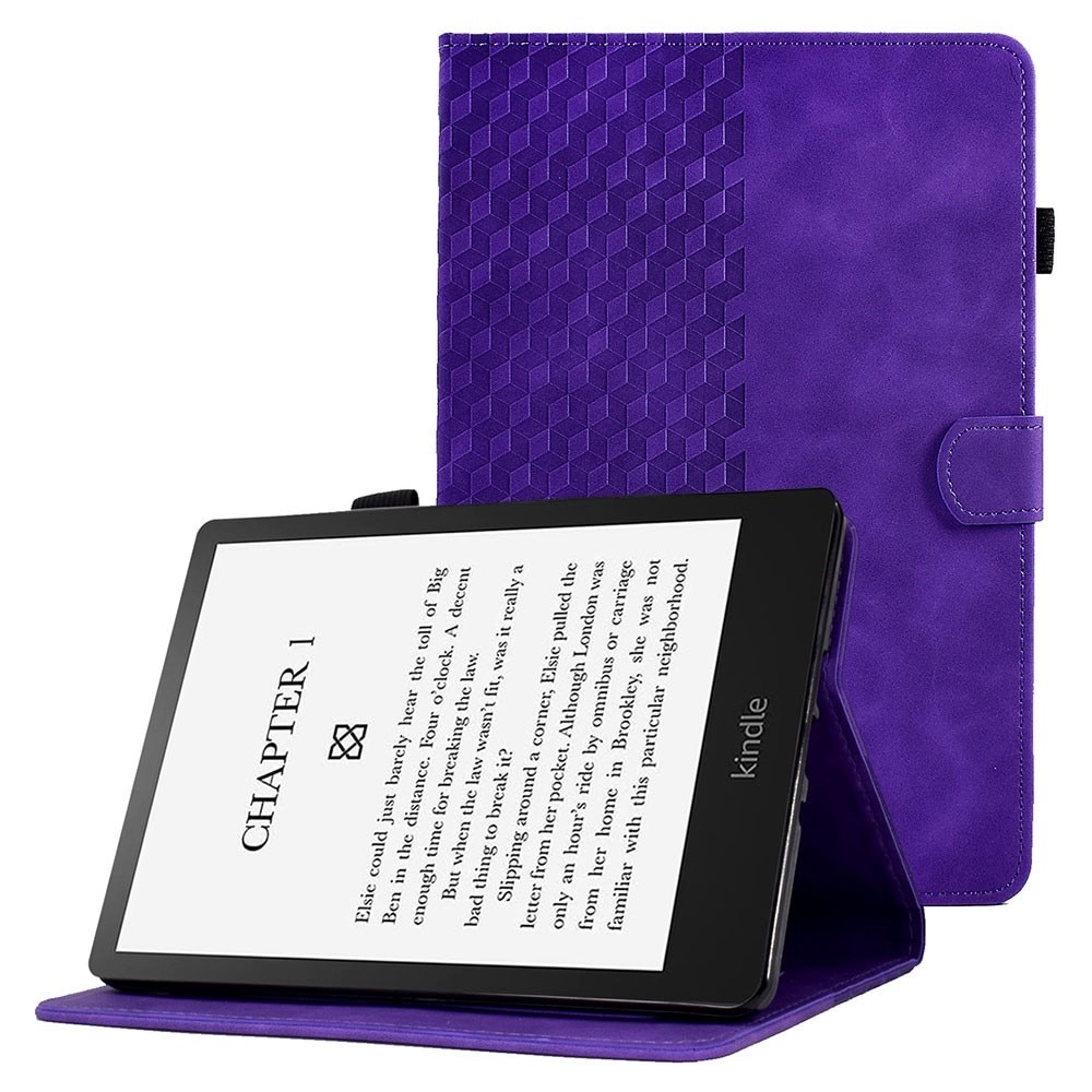 Amazon Kindle Paperwhite Signature Edition (2023) Stilig etui med kortlomme, Lilla