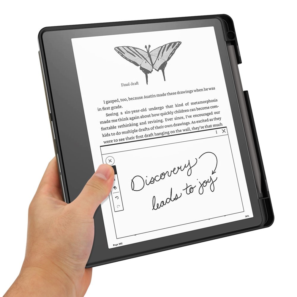 Amazon Kindle Scribe 10.2 Etui med stativfunksjon, Svart