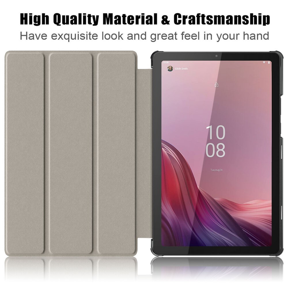 Lenovo Tab M9 Tri-Fold etui, Svart