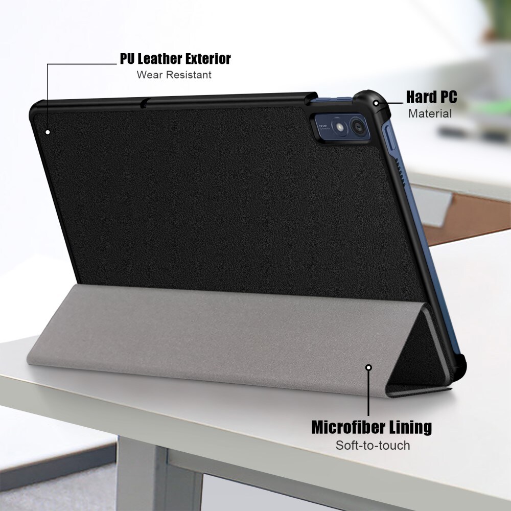  Lenovo Tab M10 5G Tri-Fold etui, Svart