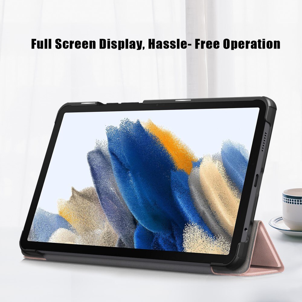 Samsung Galaxy Tab A9 Tri-Fold etui, Rosegull