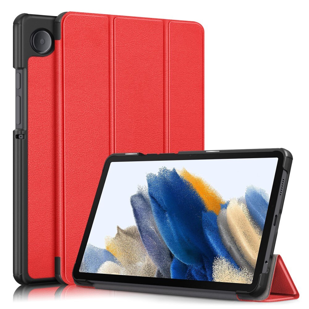 Samsung Galaxy Tab A9 Tri-Fold etui, Rød