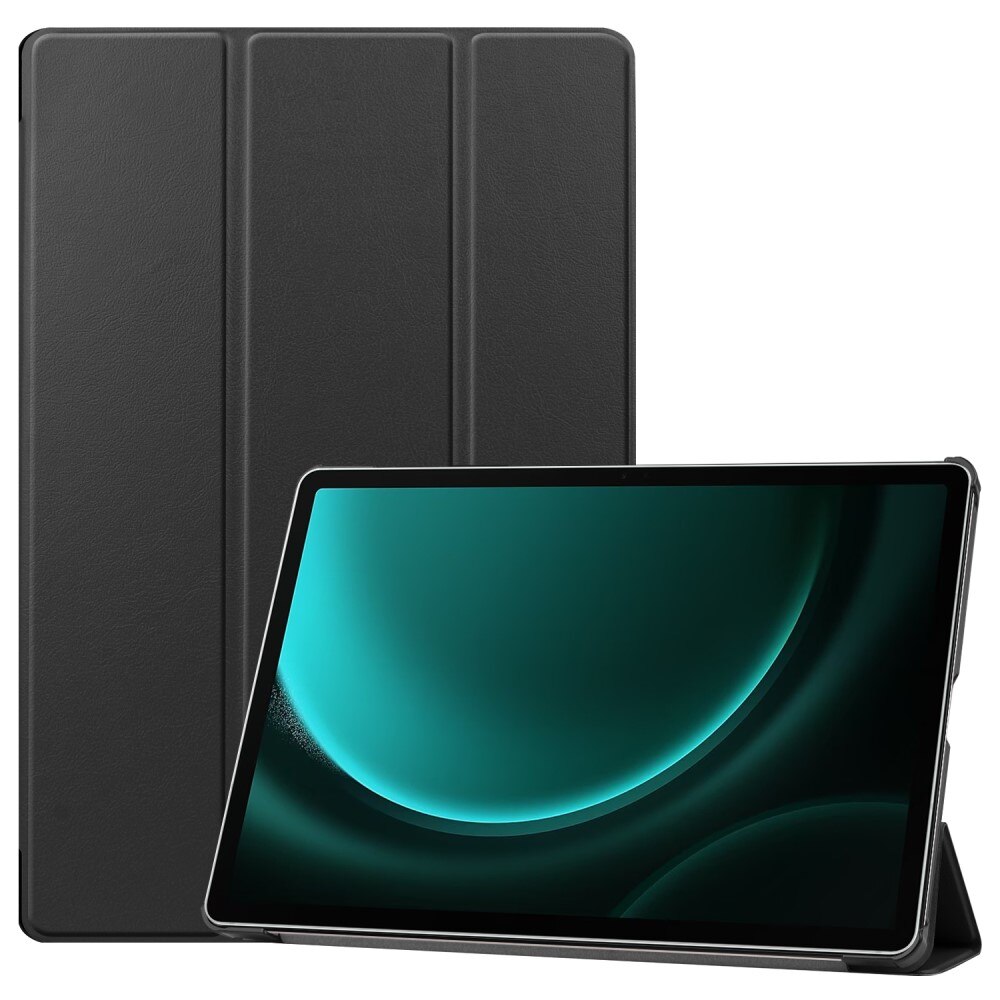 Samsung Galaxy Tab S9 FE Plus Tri-Fold etui, Svart