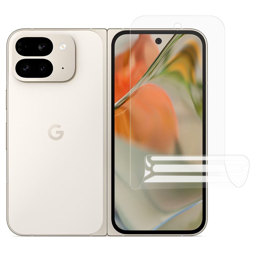 Google Pixel 9 Pro Fold Beskyttelsesfilm for Ytterskjerm