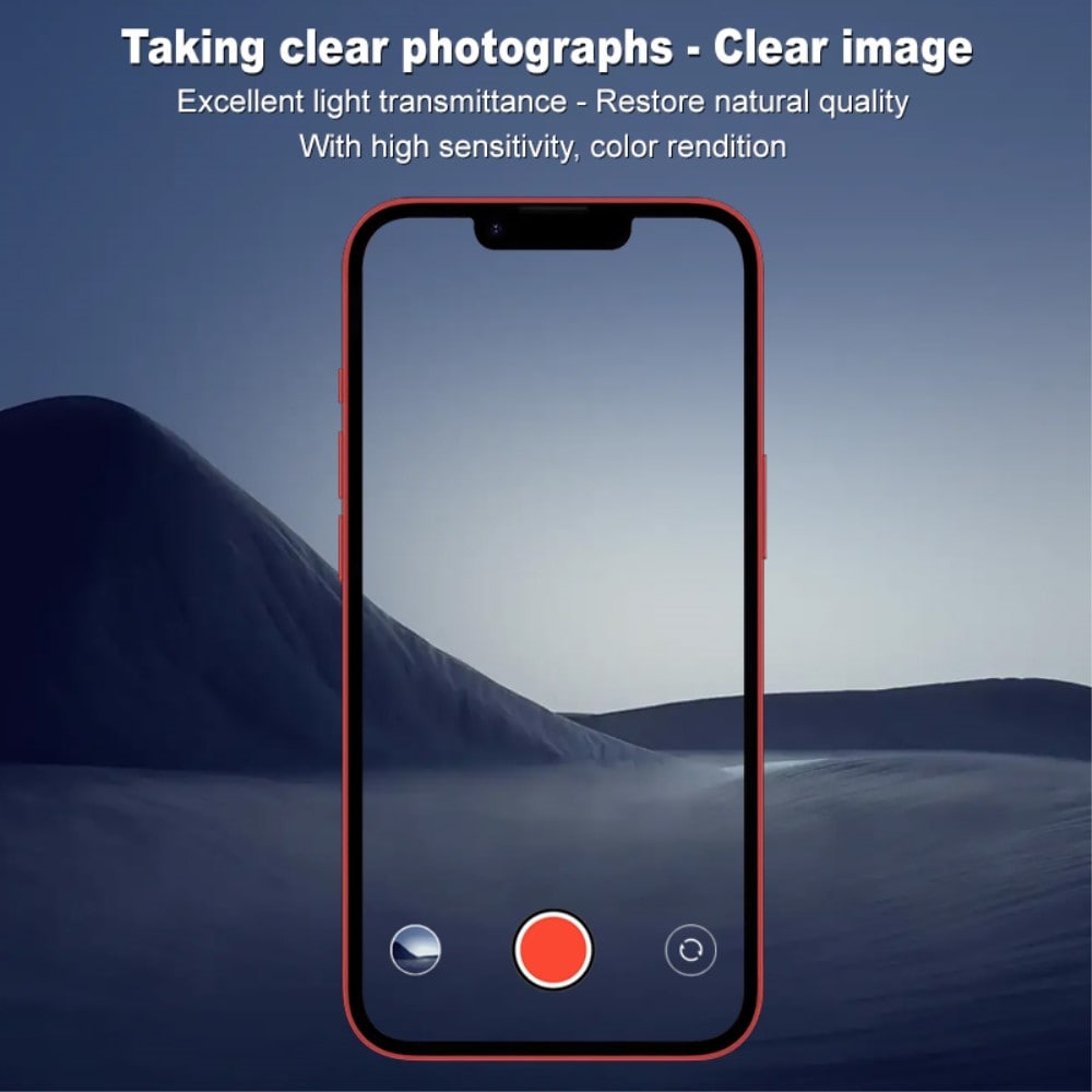 iPhone 16e Kameralinsebeskyttelse i glass