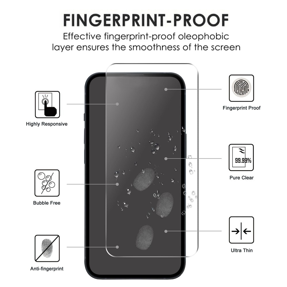 Google Pixel 9a Skjermbeskytter i herdet glass