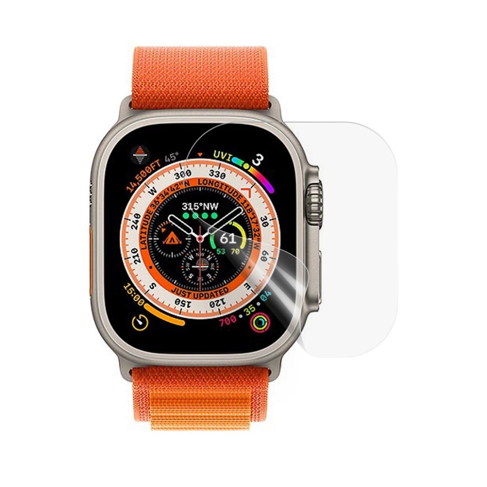 Apple Watch Ultra 49mm 2nd Gen Skjermbeskytter - Beskyttelsesfilm