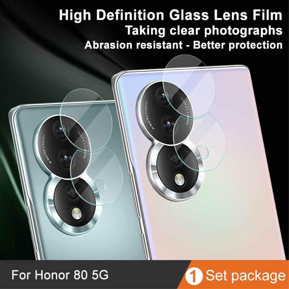  Honor 80 Kameralinsebeskyttelse i glass