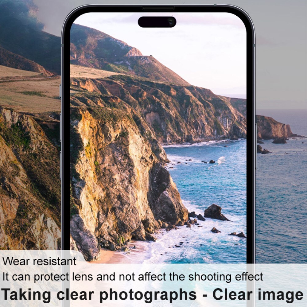 iPhone 15 Pro Kameralinsebeskyttelse i glass