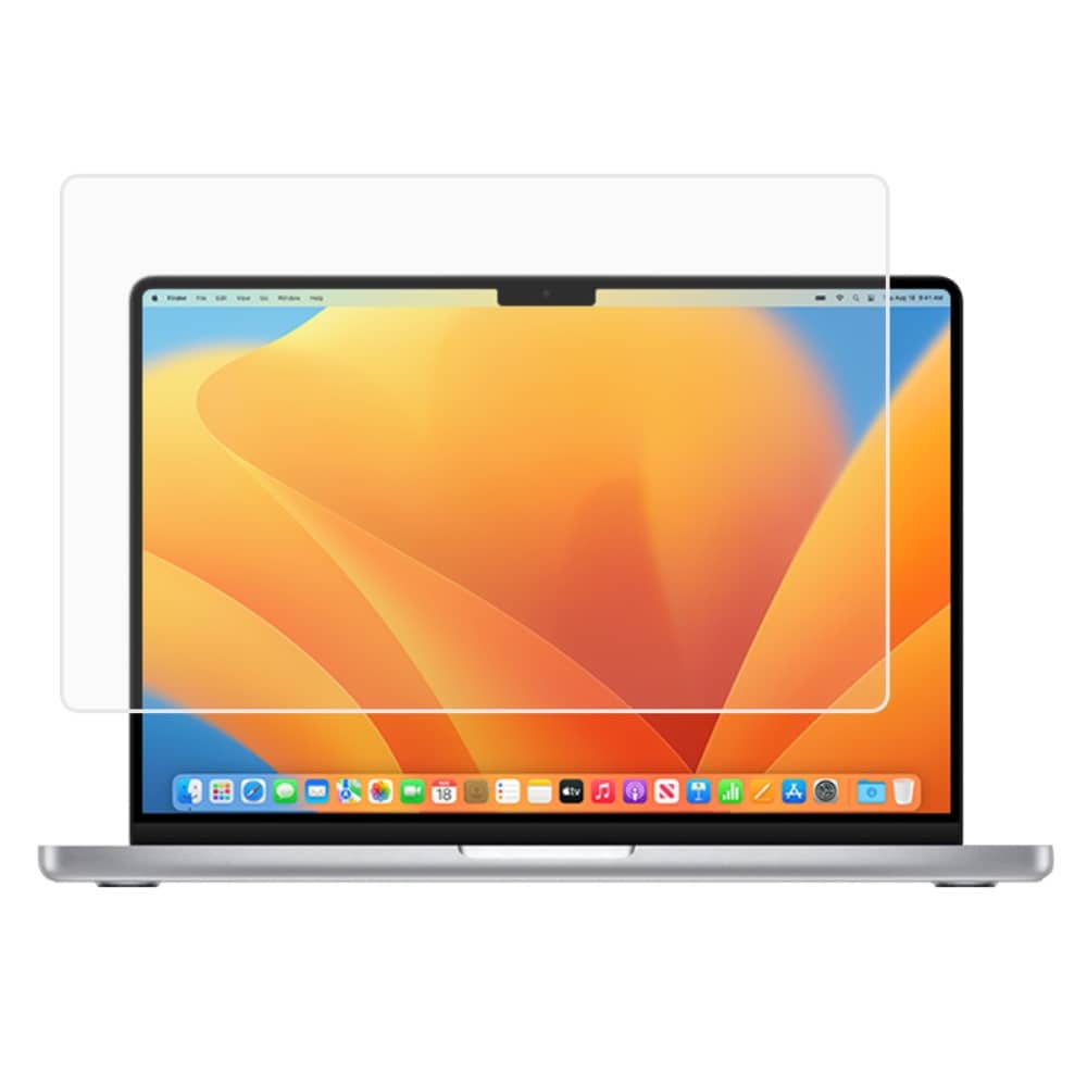 MacBook Pro 16" 2023 Skjermbeskytter i herdet glass