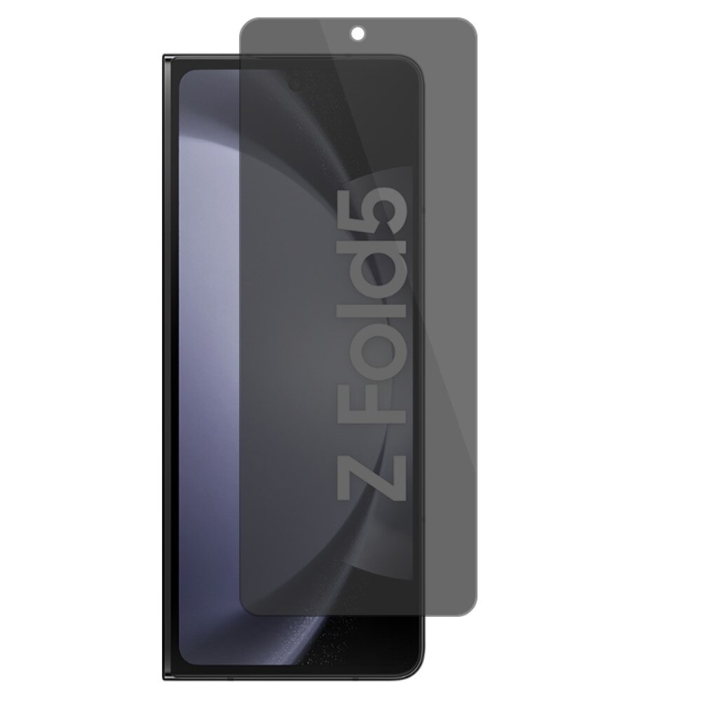 Samsung Galaxy Z Fold 5 Anti-spy skjermbeskytter i glass