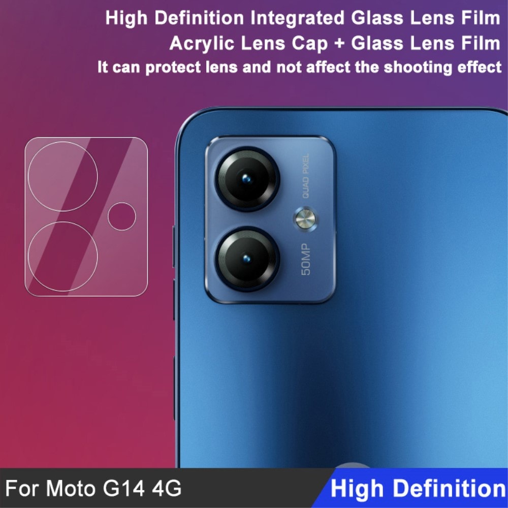 Motorola Moto G14 Kameralinsebeskyttelse i glass