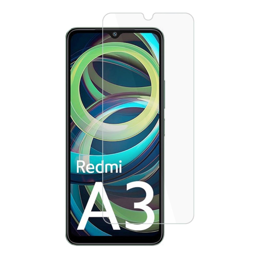 Xiaomi Redmi A3 Skjermbeskytter i herdet glass