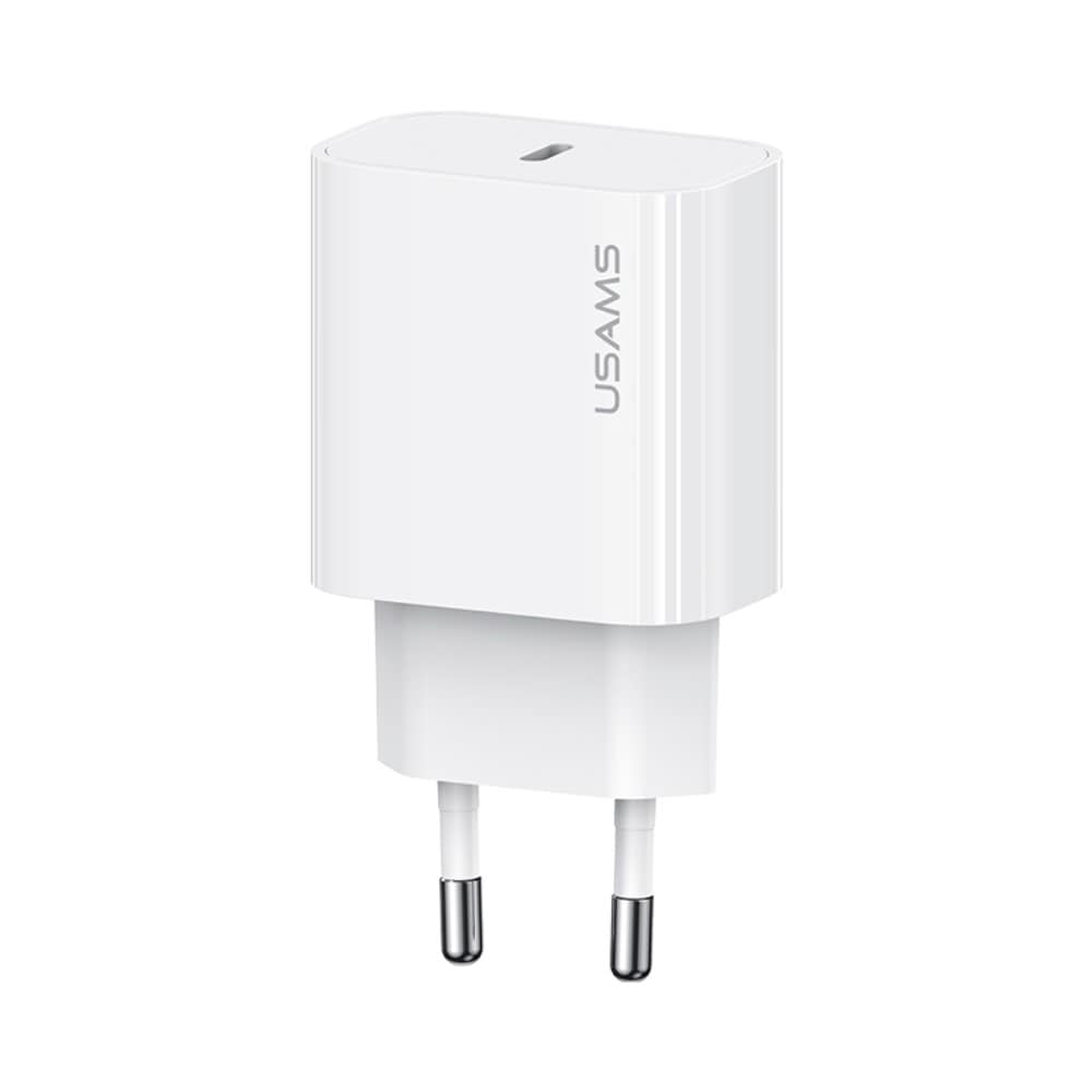 Vegglader 20W USB-C, Hvit