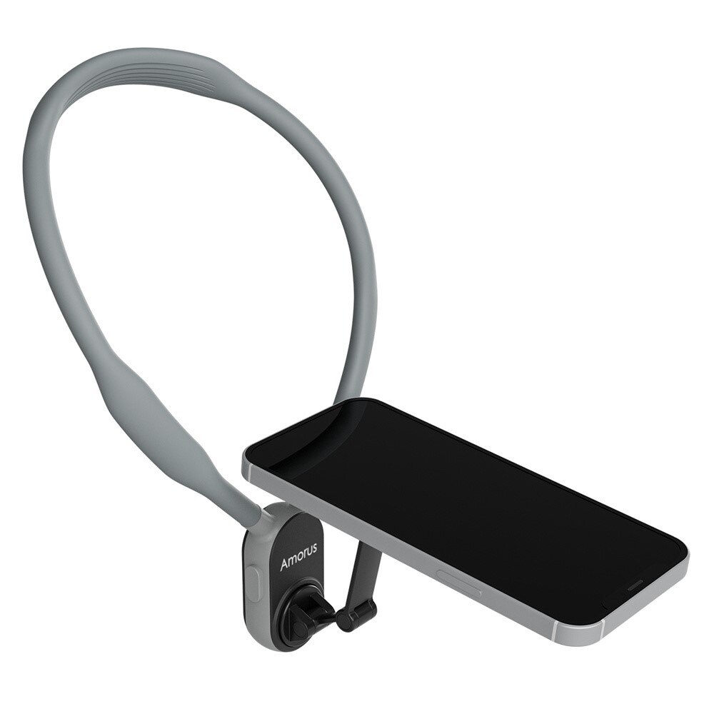 MagSafe-mobilholder med nakkestativ