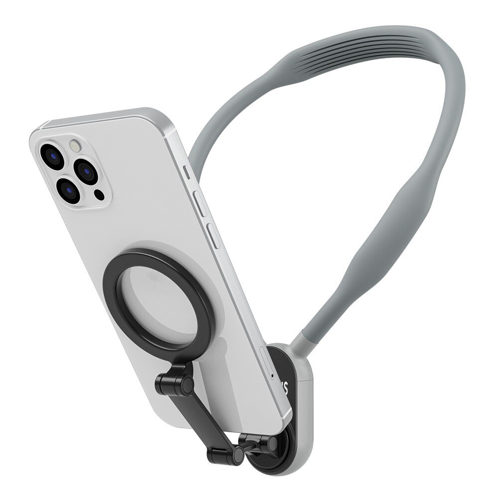 MagSafe-mobilholder med nakkestativ