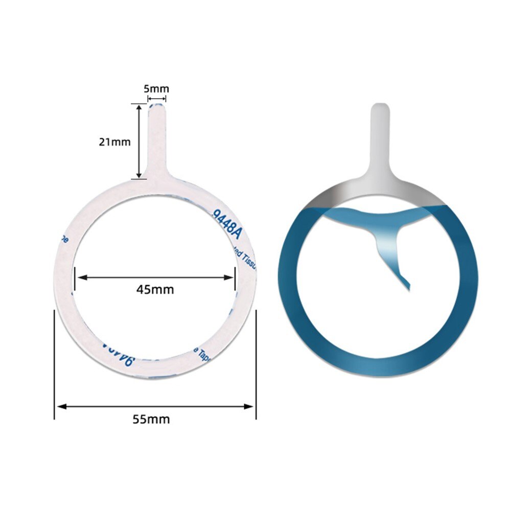 MagSafe-kompatibel Ring, Hvit