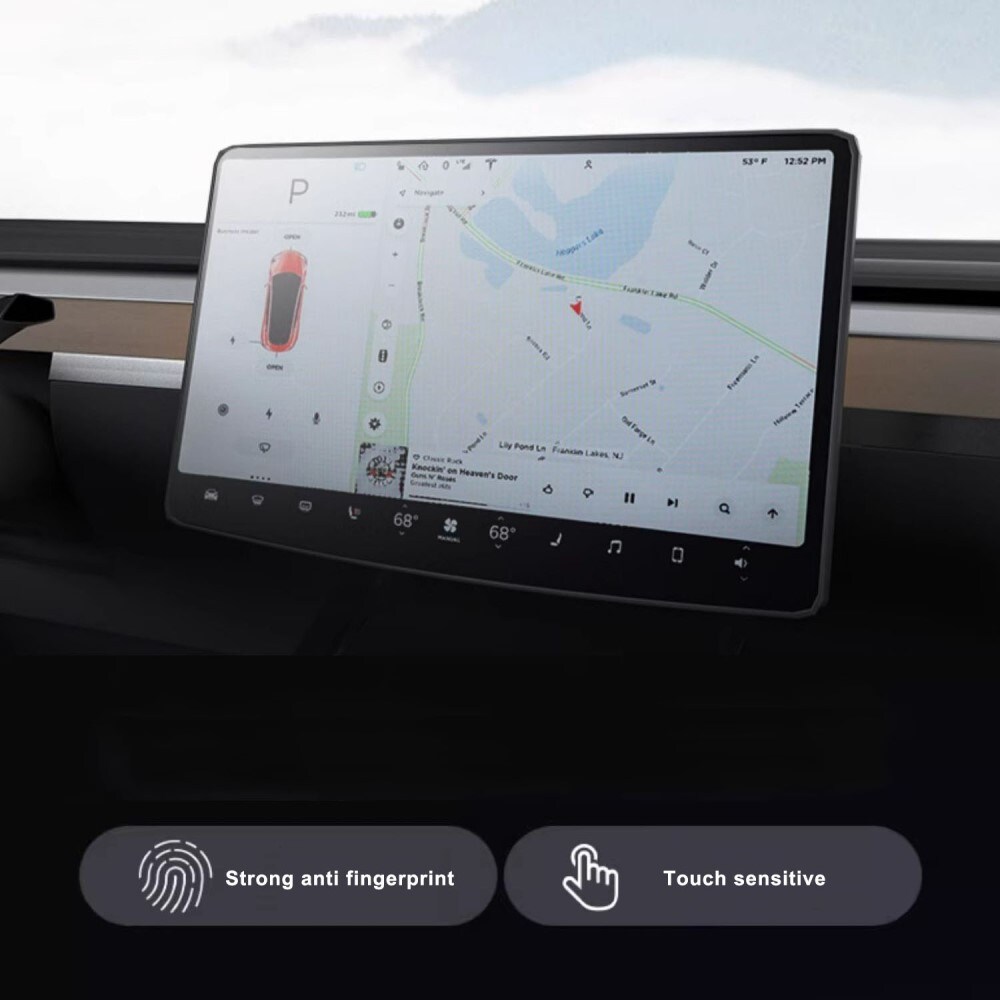 Tesla Model Y/3 Skjermbeskytter i Herdet Glass