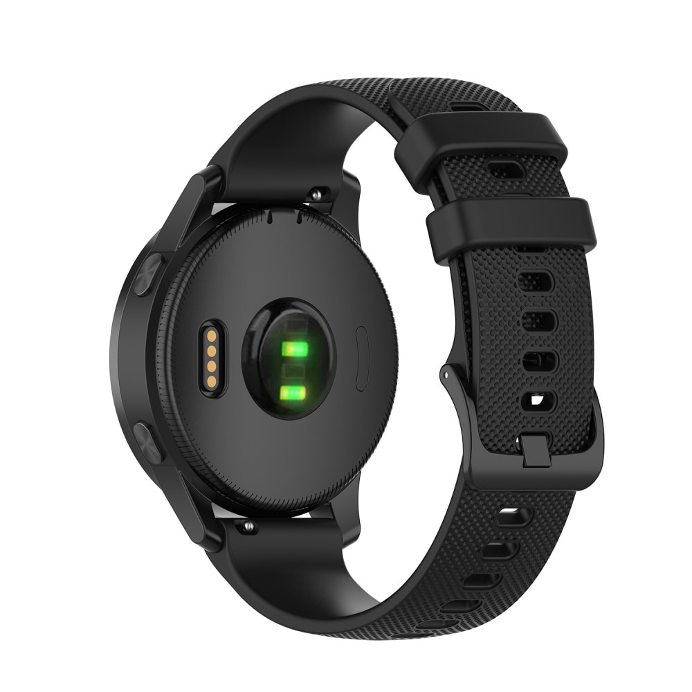 Garmin Vivoactive 4 Reim i silikon, Svart