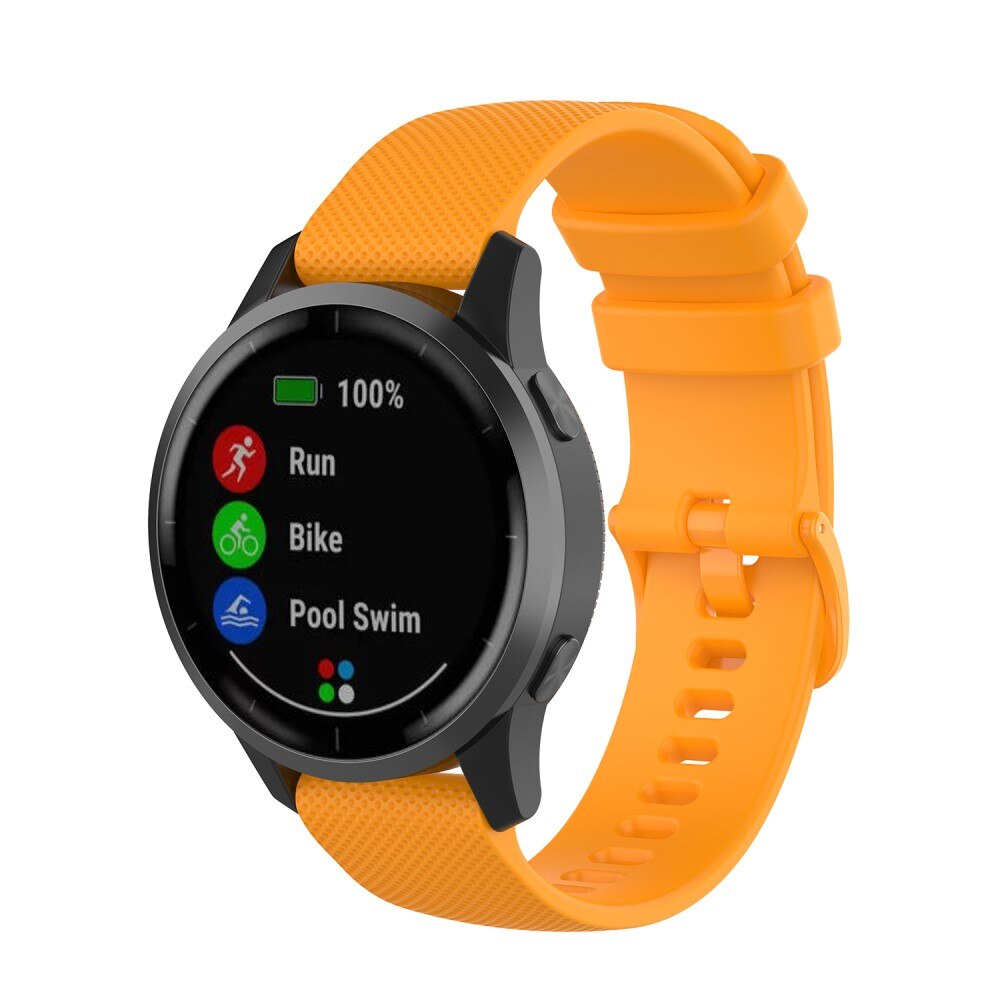 Garmin Vivoactive 4 Reim i silikon, Oransje