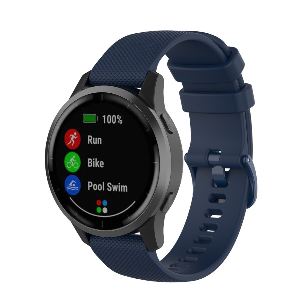 Garmin Vivoactive 4 Reim i silikon, Blå