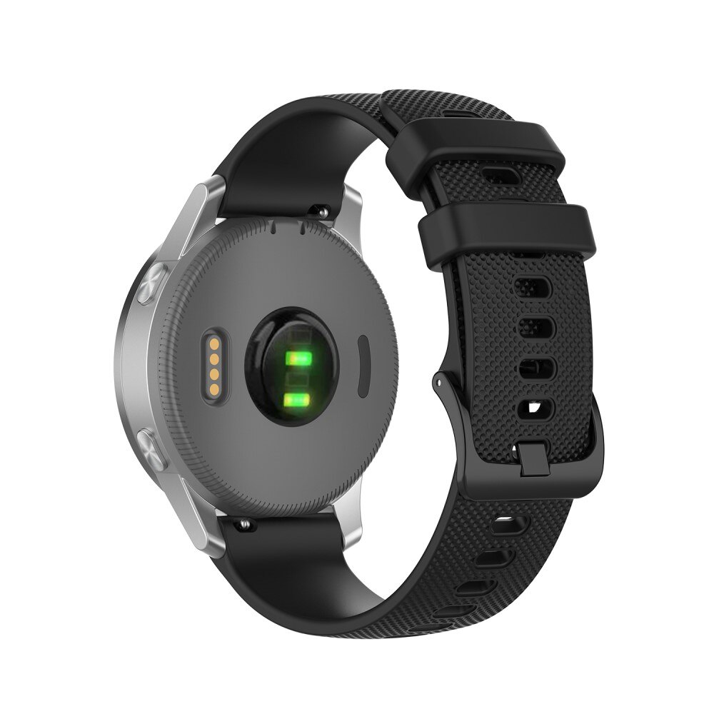 Garmin Vivoactive 4s Reim i silikon, Svart