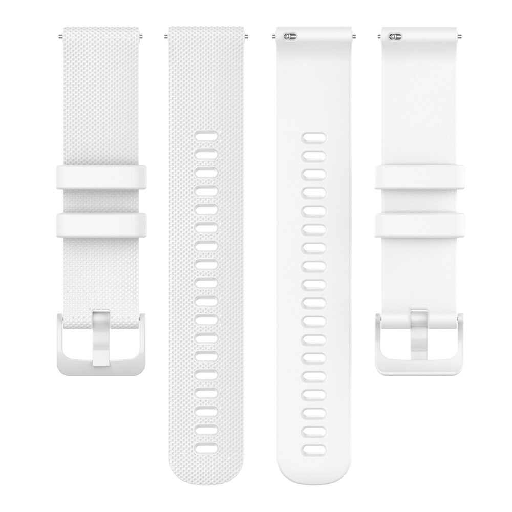 Withings ScanWatch 2 38mm Reim i silikon, Hvit