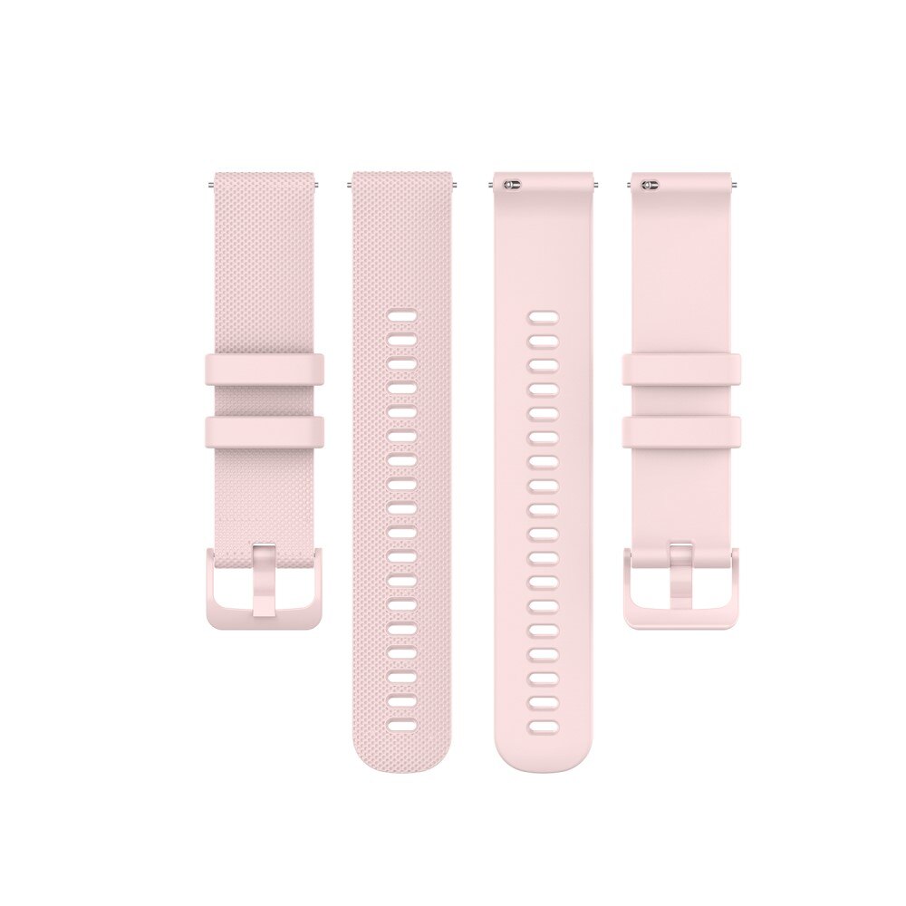 Withings Steel HR 36mm Reim i silikon, Rosa