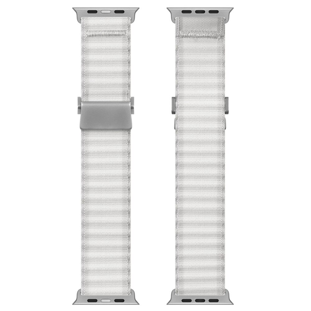 Apple Watch Series 1-3 42mm Active nylonreim, Hvit