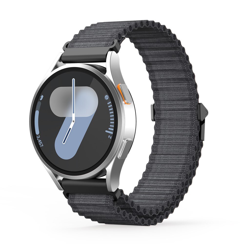 Samsung Galaxy Watch 7 40mm Active nylonreim, Svart