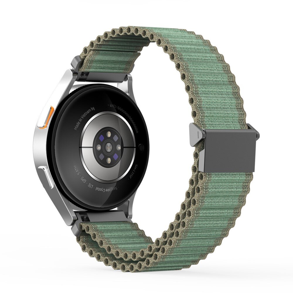 Samsung Galaxy Watch 7 44mm Active nylonreim, Grønn