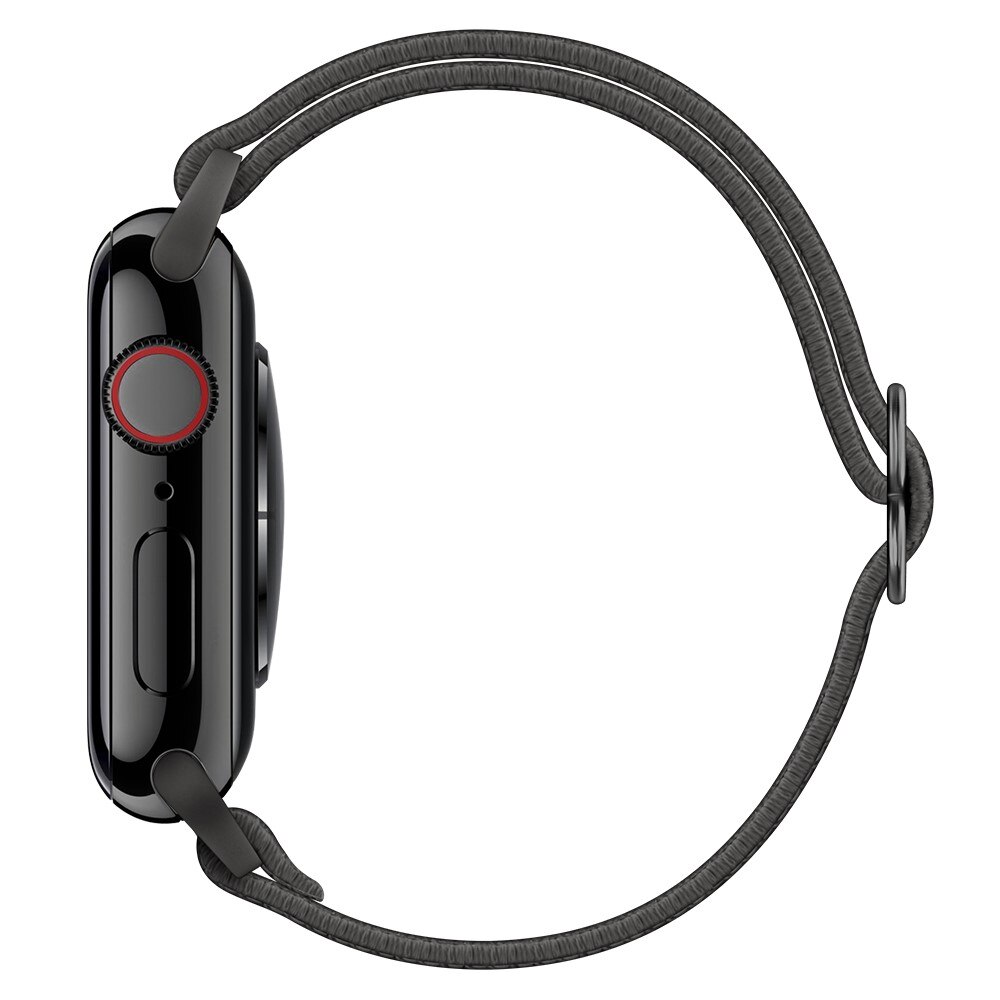 Apple Watch SE 44mm Elastisk armbånd, Grå