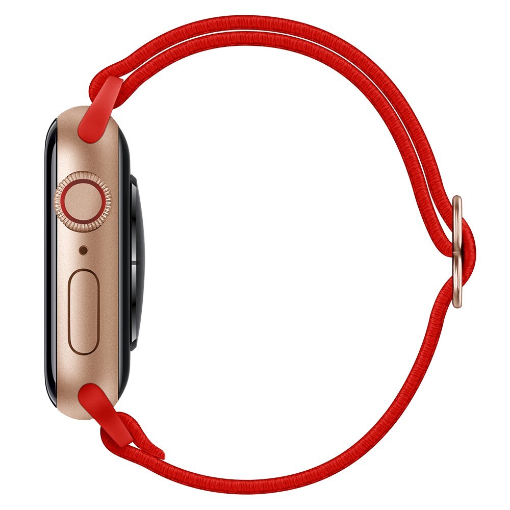 Apple Watch Series 9 45mm Elastisk armbånd, Rød