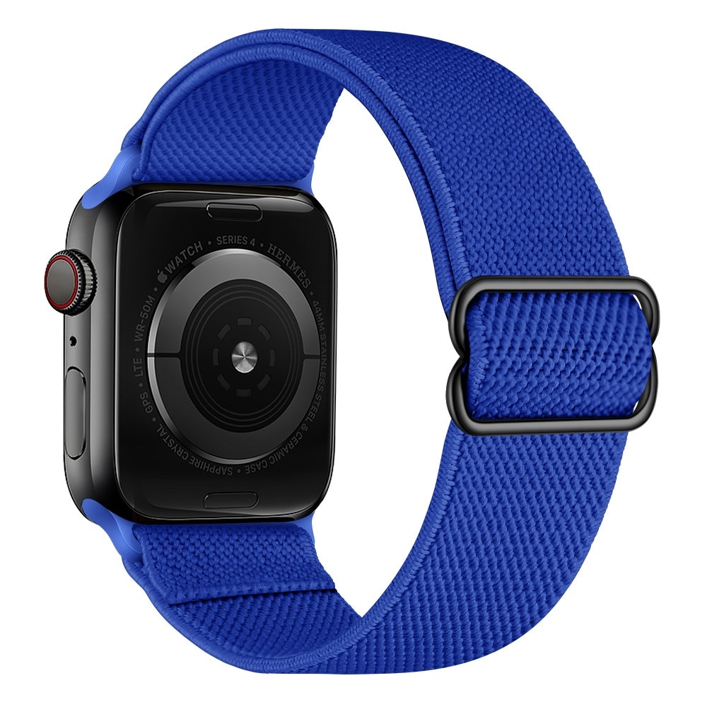 Apple Watch Series 7 41mm Elastisk armbånd, Blå