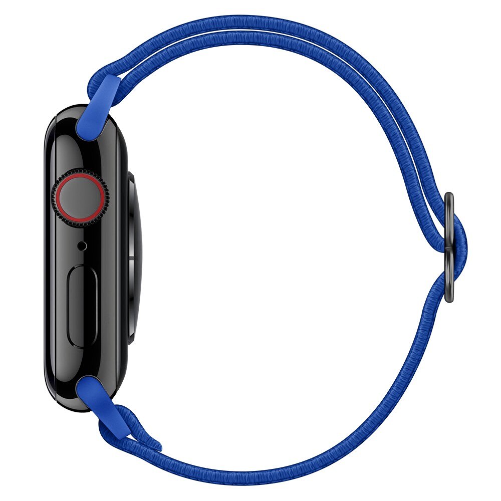 Apple Watch Series 7 41mm Elastisk armbånd, Blå